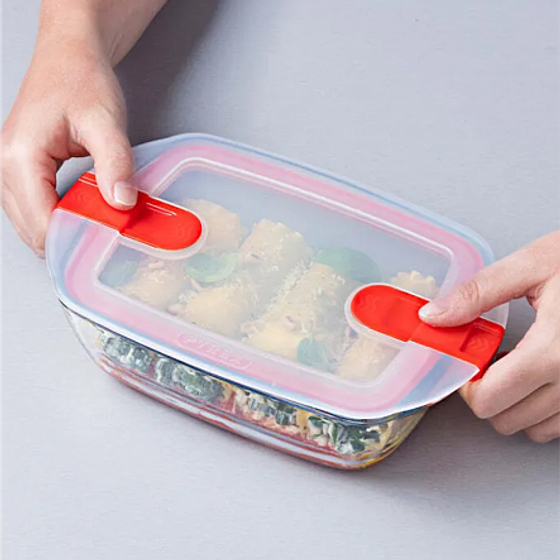 Блюдо COOK&amp;HEAT 1л 20х18х7см с крышкой