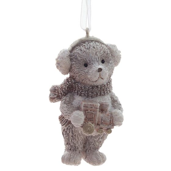 Изделие декоративное подвесное "Медвежонок", L4 W3,5 H7 см, 4в.
