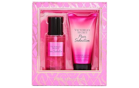 VICTORIA&#39;S SECRET Pure Seduction Мини-спрей-лосьон-набор 75 мл + лосьон для тела 75 мл
