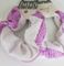 !НАБОР 4 ШТУК - Резинка для волос цвет розовый +сиреневый
