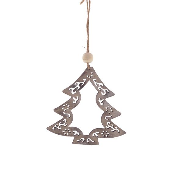 Украшение новогоднее &quot;Елка&quot;, L10 W0,5 H11,5 см, 3в.