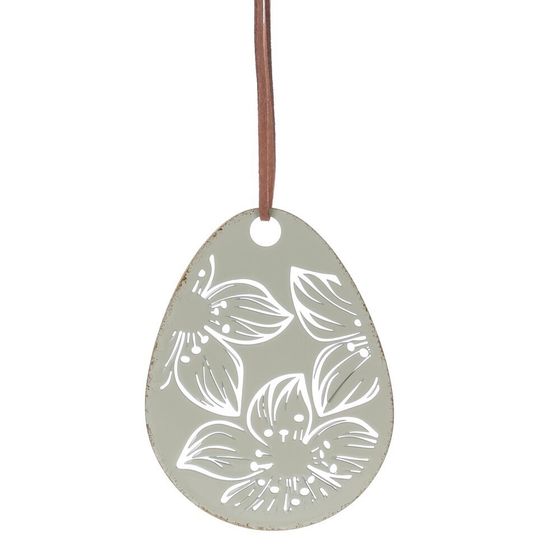 Изделие декоративное подвесное &quot;Яйцо&quot;, L6,5 W0,2 H9 см
