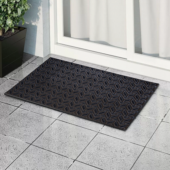 Коврик придверный ORNAMENT gold 74X44 см