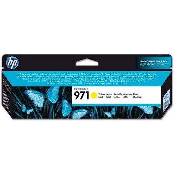 Картридж струйный HP 971 CN624AE желтый для HP OJ Pro X476dw/X576dw/X451dw/X551dw (2500стр.)   17247