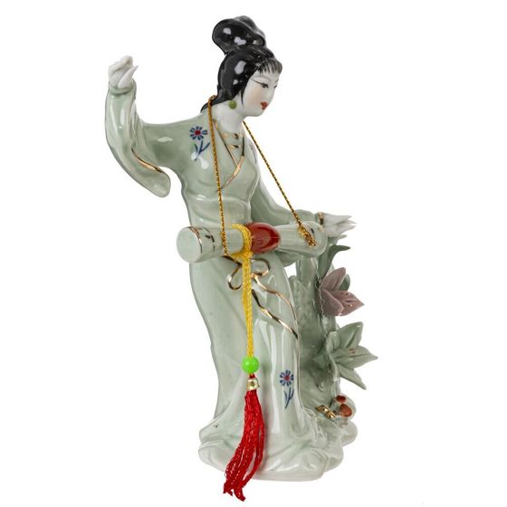 Фигурка декоративная &quot;Гейша&quot; (блок 4 шт), Д11,5 Ш6,5 В15 см, 4в.