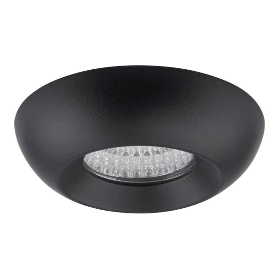071137 Светильник MONDE LED 3W 240LM 30G ЧЕРНЫЙ 4000K