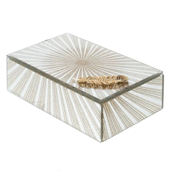 Шкатулка, L21 W13 H7,5 см