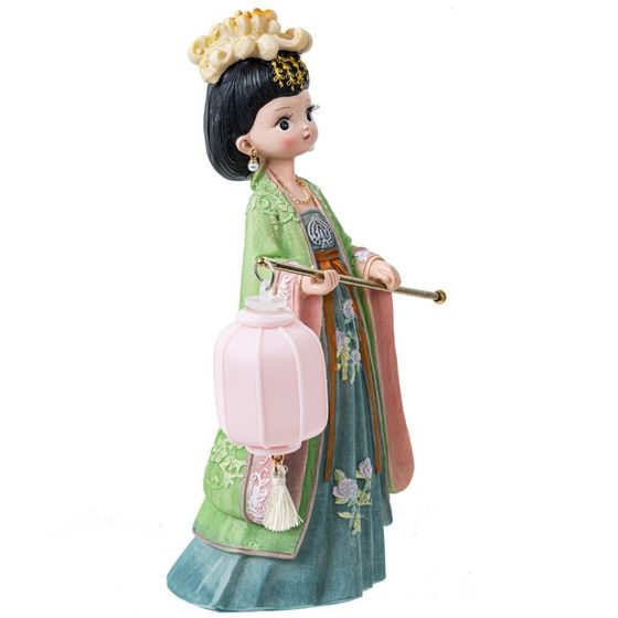 Фигурка декоративная &quot;Гейша&quot; (подсветка, 3xДR41) , Д15 Ш9 В21 см, 2в.