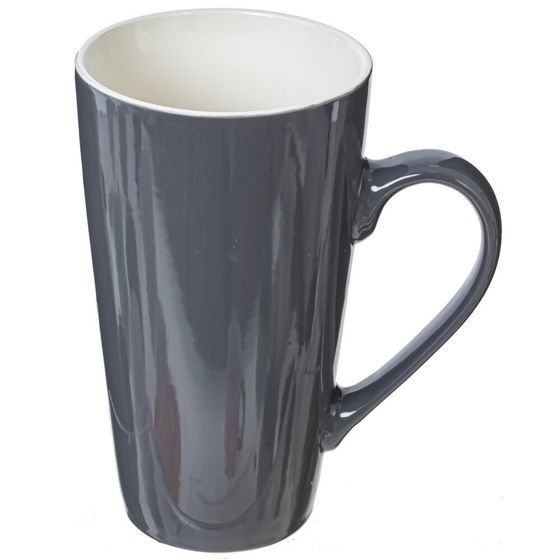 Кружка 550 мл, L13 W9 H15,5 см, цвет микс