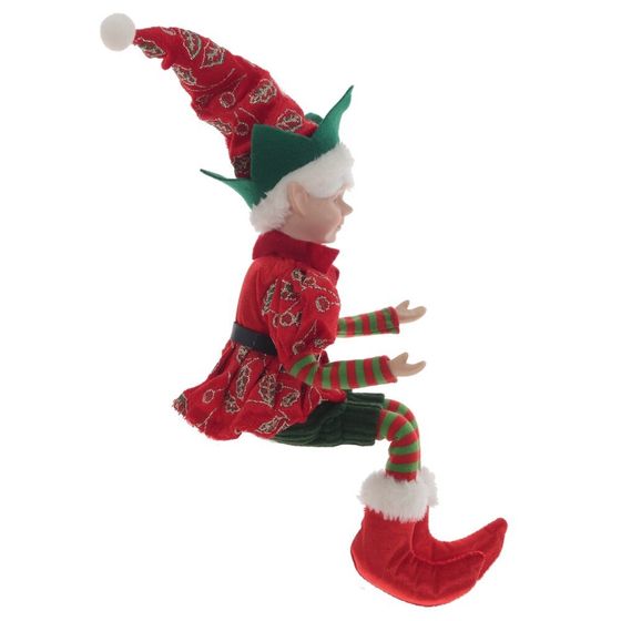 Игрушка набивная &quot;Эльф&quot;, L12 W7,5 H49 см