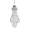 Украшение новогоднее "Фигурная сосулька", L5,5 W5,5 H13 см, 3в.