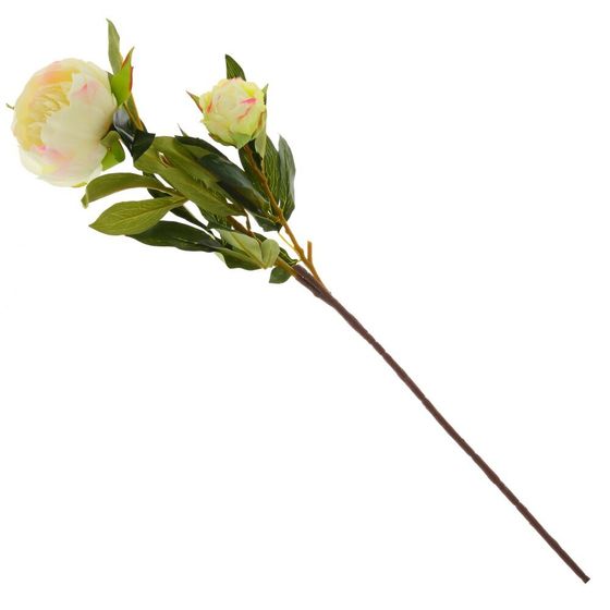 Цветок искусственный &quot;Пион&quot;,  L24 W19 H94 см