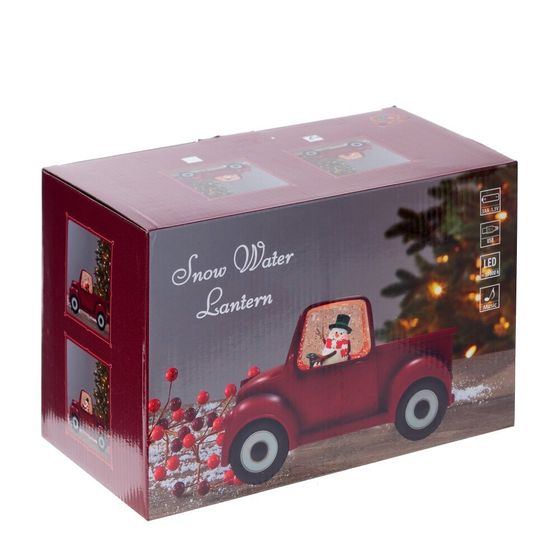 Изделие декоративное &quot;Снеговик&quot; (подсвет, музы, вьюга, 3хААА н/п), L22 W9,5