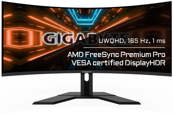 Монитор 34&quot; Gigabyte G34WQC A черный VA 21:9 3440x1440 144Гц (20VM0-G34WQCABI-1EKR)