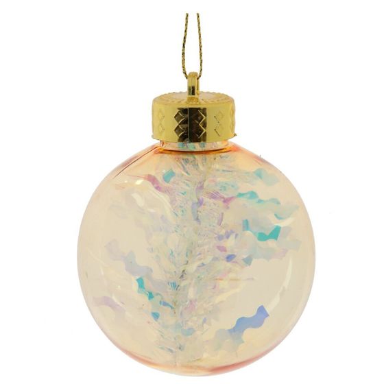 Набор из 6шт Украшение новогоднее &quot;Шар&quot;, D 8 см, L23,5 W8 H15,5 см