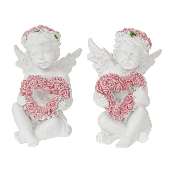 Фигурка декоративная &quot;Ангел&quot;, L5,5 W5 H8,5 см, 2в.