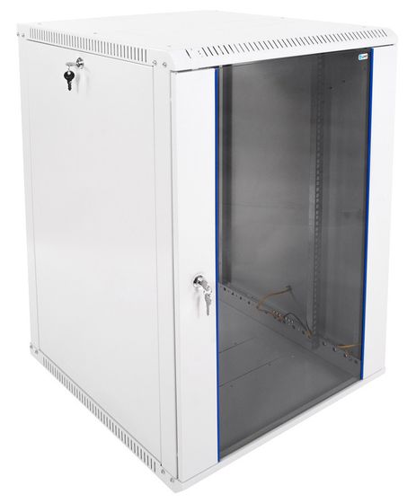 ЦМО Шкаф телекоммуникационный настенный разборный 18U (600х650) дверь стекло (ШРН-Э-18.650) (1 коробка)