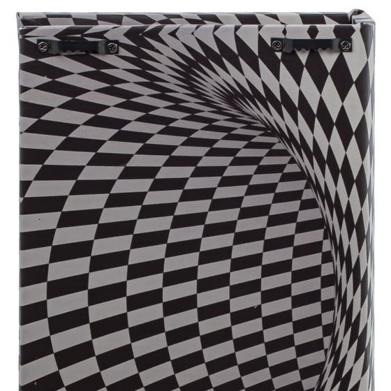 Ключница с зеркальным элементом, L17 W5 H26 см