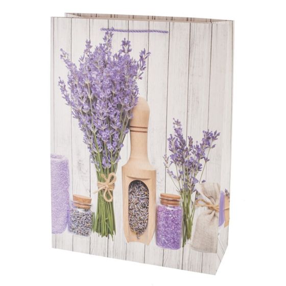 Пакет подарочный (бумага 210г/м2, блок микс 12шт), L40 W15 H55 см, 2в.