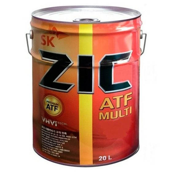 Масло трансмиссионное ZIC ATF Multi, 20 л