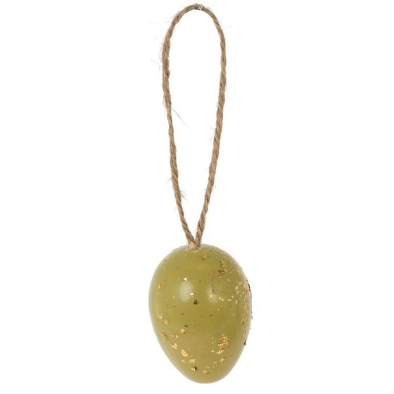 Набор из 6-ти изделий декоративных подвесных "Яйцо" (4*6), L14 W15 H5 см