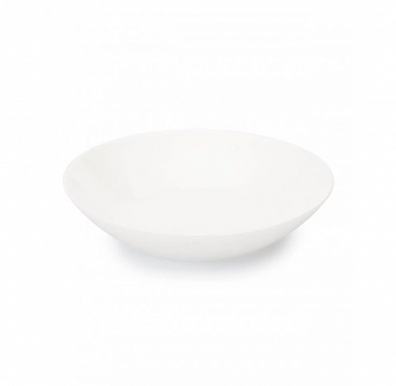 Тарелка суповая WHITE BASIC 21.5см
