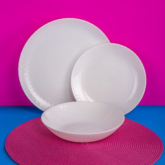 Набор столовый PAMPILLE WHITE 18 предметов