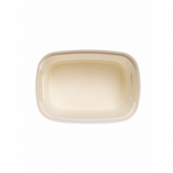 Корзинка NICKEL кремовая 3л 15.5х22.3х13см