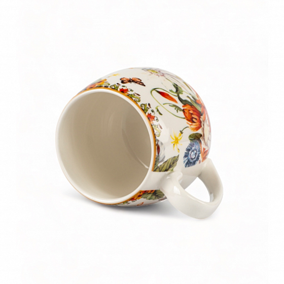 Кружка круглая ЛЕОПАРД 480мл