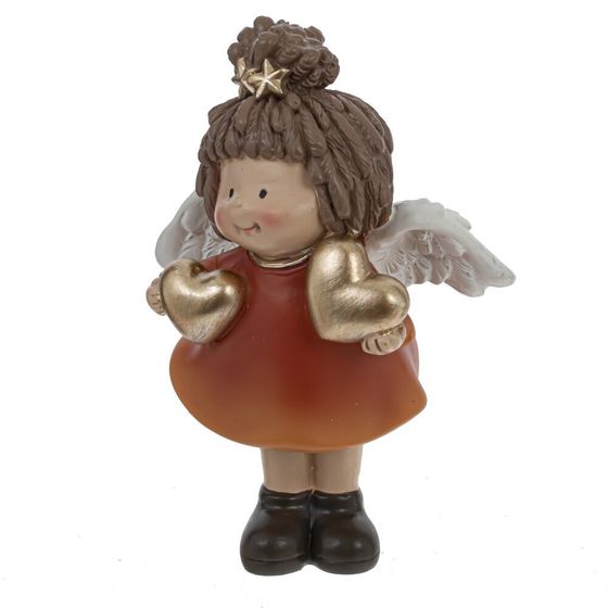 Фигурка декоративная &quot;Девочка-Ангел&quot;, L7 W4 H9 см, 4в.