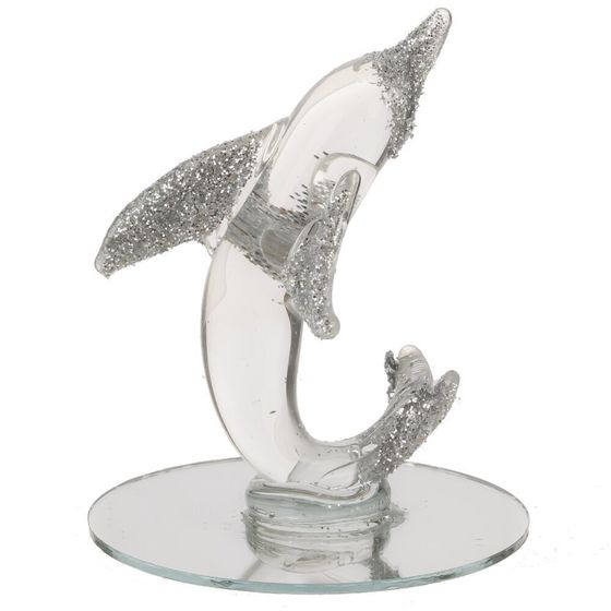 Фигурка декоративная &quot;Дельфин&quot;, Д4,5 Ш4,5 В5,5 см