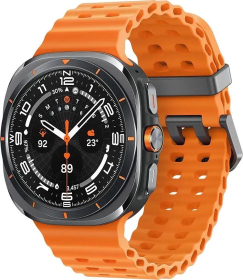 Смарт-часы Samsung Galaxy Watch Ultra 1.5&quot; черный/оранжевый (SM-L705FDAACAU)