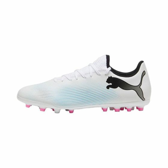 Футбольные бутсы для взрослых с чипами Puma Future 7 Play MG White