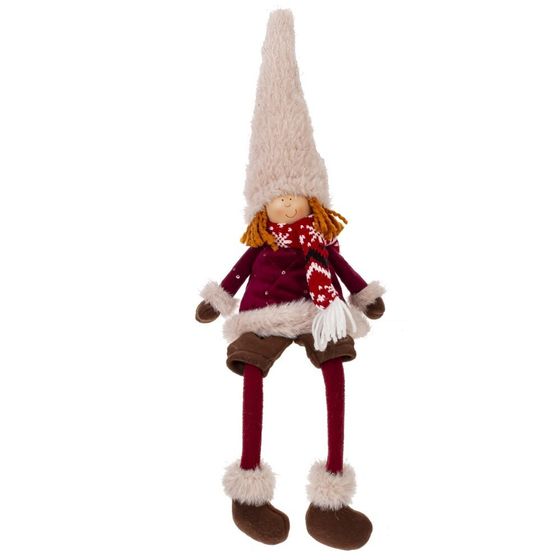 Игрушка набивная &quot;Мальчик/ девочка&quot;, L15 W7 H42/22 см, 2в.