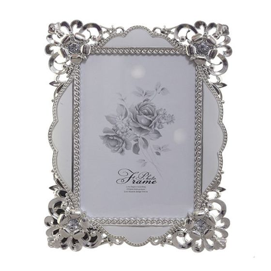 !09 Фоторамка для фото 13*18 "Цветок" , Д21 Ш1,5 В25,5 см.