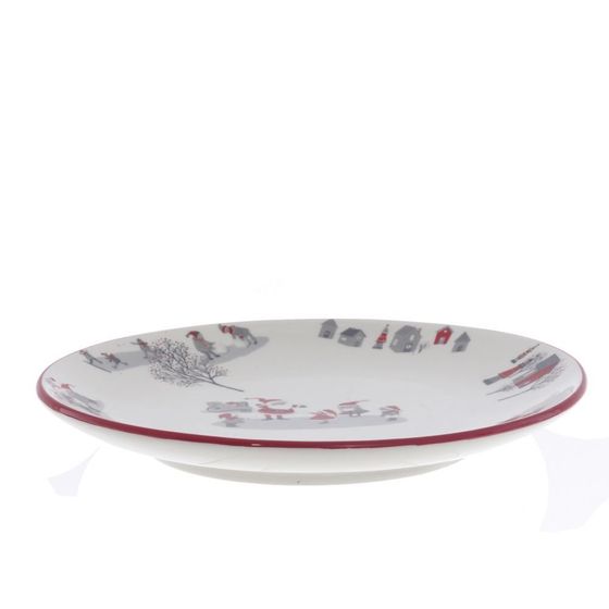 Тарелка &quot;Новогодняя история&quot;, D 21 см, L21 W21 H2,5 см