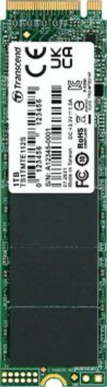 Накопитель SSD 1Tb Transcend PCI-E 3.0 x4 M.2 2280 TS1TMTE110S 0.2 DWPD