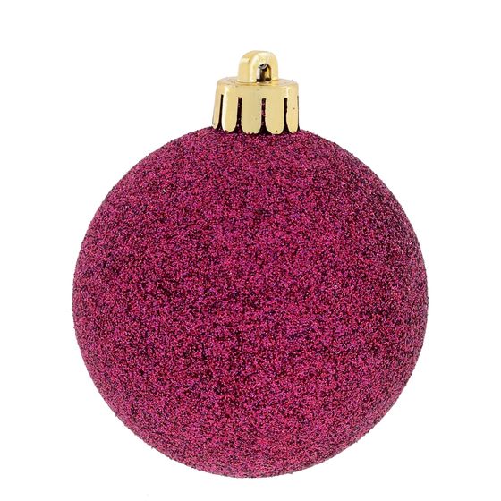 Набор из 24шт Украшение новогоднее "Шар", D 6 см, L14 W14 H30,5 см