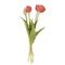 Цветы искусственные "Букет Тюльпанов" (Real Touch), L12 W12 H38 см