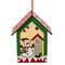 Изделие декоративное подвесное &quot;Домик&quot; с подсветкой, L8 W6,5 H10 см, 2в.