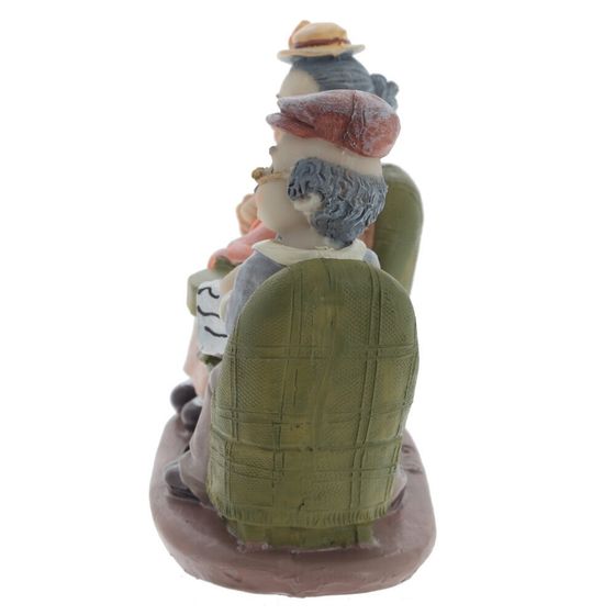 Фигурка декоративная &quot;Бабушка с дедушкой&quot;, Д15 Ш8 В14 см, 2в.