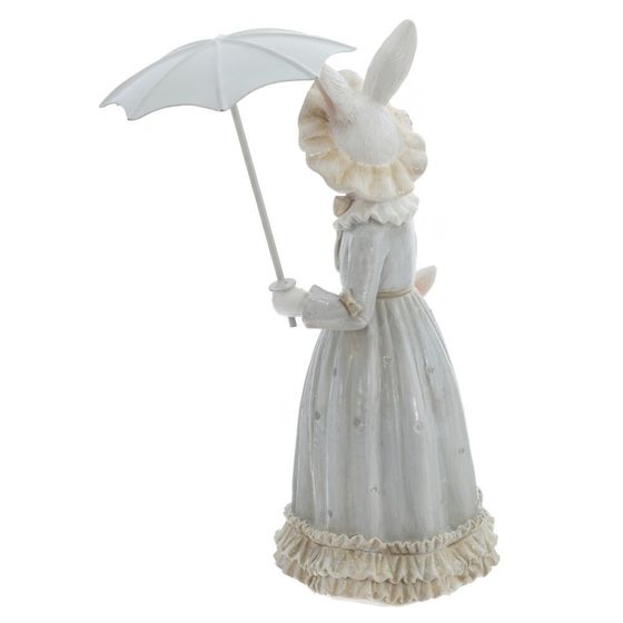 Фигурка декоративная &quot;Зайчиха с зайчонком&quot;, L15,5 W12 H21 см