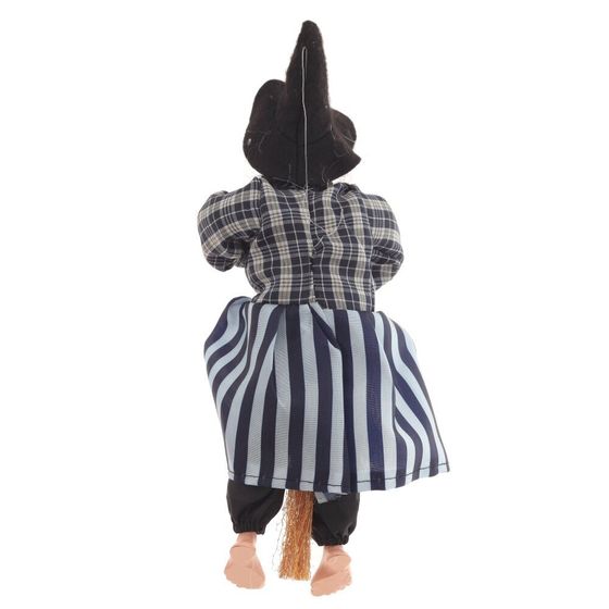Игрушка набивная &quot;Баба-яга&quot;, Д15 Ш11 В28 см, 3в.