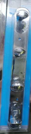 !09 Крючок 4 штуки на планке 004sm40m41 цвет хром