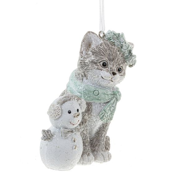 Изделие декоративное подвесное "Котик", L7 W5 H9 см