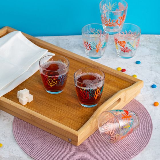 Стакан КОНЦЕПТО Кораллы 250мл