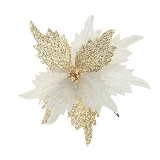 Цветок искусственный &quot;Пуансеттия&quot;, L29 W29 H33,5 см