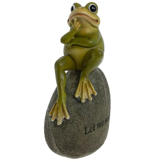 Фигурка декоративная &quot;Лягушка&quot;, Д8 Ш6 В15 см