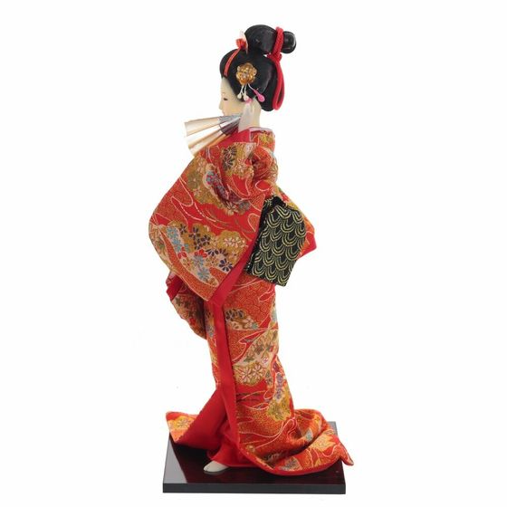 Фигурка декоративная &quot;Гейша&quot;, Д16,5 Ш16,5 В41,5 см