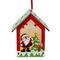 Изделие декоративное подвесное &quot;Домик&quot; с подсветкой, L8 W6,5 H10 см, 2в.
